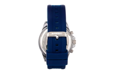 Image of Breed Chronograph Strap Watch, Navy, BRD9102, Navy, One Size, BRD9102