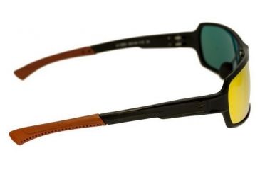 Image of Breed Cosmos Sunglasses, Black Titanium Frame, Red-Yellow Lens BSG013BK