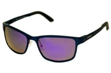 Image of Breed Hydra Sunglasses, Blue Titanium Frame, Purple-Blue Lens BSG022BL