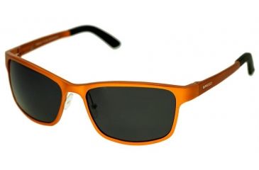 Image of Breed Hydra Sunglasses, Orange Titanium Frame, Black Lens BSG022OG