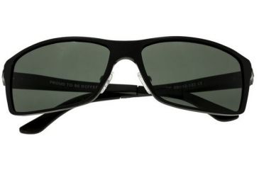 Image of Breed Kaskade Sunglasses, Black Titanium Frame, Black Lens BSG016BK