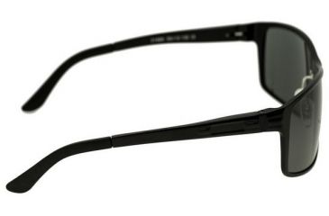 Image of Breed Kaskade Sunglasses, Black Titanium Frame, Black Lens BSG016BK