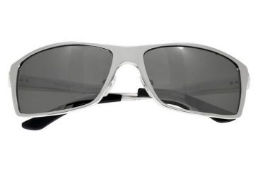 Image of Breed Kaskade Sunglasses, Silver Titanium Frame, Black Lens BSG016SR