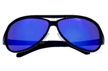 Image of Breed Langston Sunglasses, Black Titanium Frame, Blue Lens BSG012BK