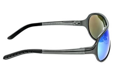 Image of Breed Langston Sunglasses, Silver Titanium Frame, Blue Lens BSG012SR