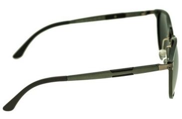 Image of Breed Orion Sunglasses, Gun Metal Titanium Frame, Black Lens BSG020GM