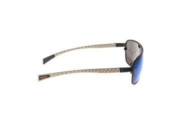 Image of Sunglasses Atmosphere 004BK, Black Titanium Frame, Blue Mirror Lens
