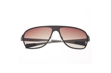 Image of Sunglasses Atmosphere 004BN, Brown Titanium Frame, Brown Lens