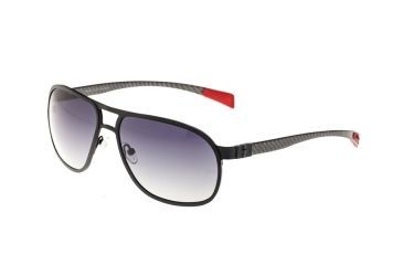 Image of Sunglasses Concorde 001BK, Black Titanium Frame, Black Lens