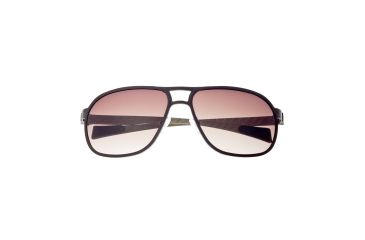 Image of Sunglasses Concorde 001BN, Brown Titanium Frame, Brown Lens