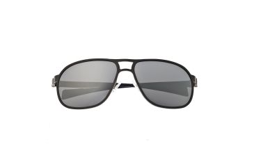 Image of Sunglasses Concorde 001GM, Gunmetal Titanium Frame, Slver Lens