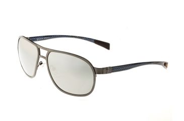 Image of Sunglasses Concorde 001GM, Gunmetal Titanium Frame, Slver Lens