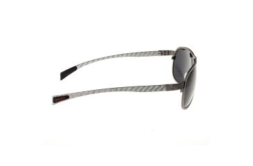 Image of Sunglasses Concorde 001SR, Silver Titanium Frame, Black Lens