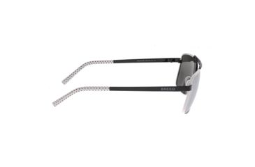 Image of Breed Sunglasses Draco Sunglasses, Black / Silver BSG047BK