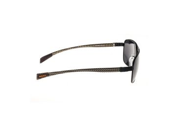 Image of Sunglasses Hardwell 007BK, Black Titanium Frame, Black Lens