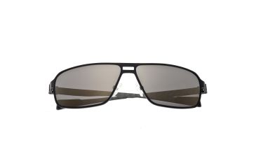 Image of Sunglasses Meridian 003BK, Black Titanium Frame, Gold/Yellow Lens