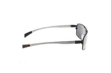 Image of Sunglasses Meridian 003BK, Black Titanium Frame, Gold/Yellow Lens