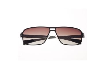 Image of Sunglasses Meridian 003BN, Brown Titanium Frame, Brown/Gradient Lens