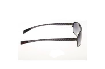 Image of Sunglasses Meridian 003GM, Gunmetal Titanium Frame, Black Gradient Lens
