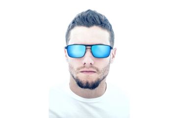 Image of Sunglasses Meridian 003GM, Gunmetal Titanium Frame, Black Gradient Lens