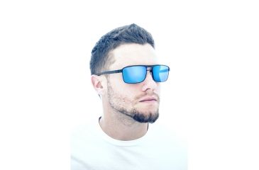 Image of Sunglasses Meridian 003GM, Gunmetal Titanium Frame, Black Gradient Lens
