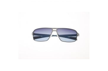 Image of Sunglasses Meridian 003SR, Silver Titanium Frame, Blue/Gradient Lens