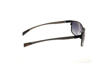 Image of Sunglasses Neptune 008BK, Black Titanium Frame, Black Gradient Lens
