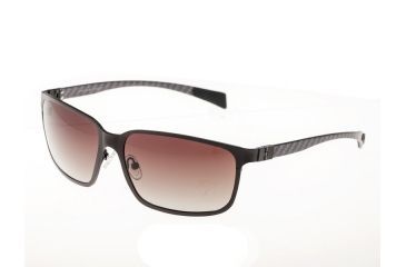 Image of Sunglasses Neptune 008BN, Brown Titanium Frame, Brown/Gradient Lens