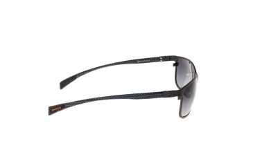 Image of Sunglasses Neptune 008GM, Gunmetal Titanium Frame, Black Gradient Lens