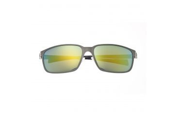 Image of Sunglasses Neptune 008SR, Silver Titanium Frame, Gold/Yellow Mirror Lens