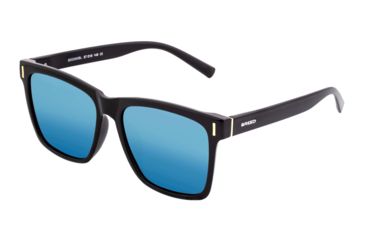 Image of Breed Sunglasses Pictor Polarized Sunglasses - Men's, Black/Blue, One Size, BSG065BL