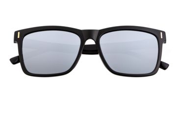 Image of Breed Sunglasses Pictor Polarized Sunglasses - Men's, Black/Silver, One Size, BSG065SL
