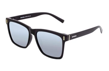 Image of Breed Sunglasses Pictor Polarized Sunglasses - Men's, Black/Silver, One Size, BSG065SL