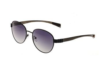 Image of Sunglasses Volta 009BK, Black Titanium Frame, Black Gradient Lens