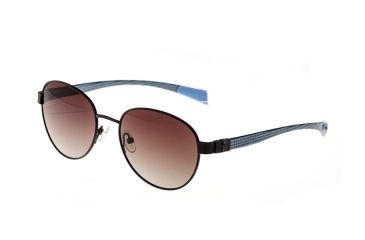 Image of Sunglasses Volta 009BN, Brown Titanium Frame, Brown/Gradient Lens