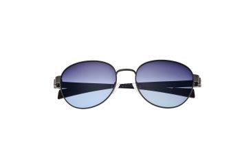 Image of Sunglasses Volta 009GM, Gunmetal Titanium Frame, Blue/Gradient Lens