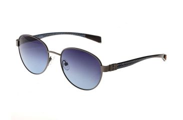 Image of Sunglasses Volta 009GM, Gunmetal Titanium Frame, Blue/Gradient Lens