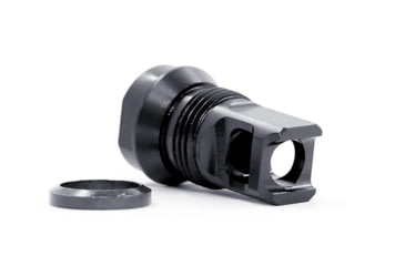 Image of Breek Arms 2BO-S Short Single Port Muzzle Brake, .30 Caliber, 5/8x24, Black, BRK4048
