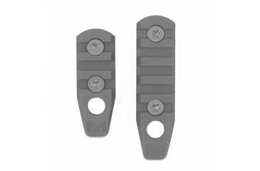 Image of Breek Arms 3 Slot M-LOK Aluminum AR15 Rail Section Quick Ramp w/ QD Sling Mount, Black, BRK729