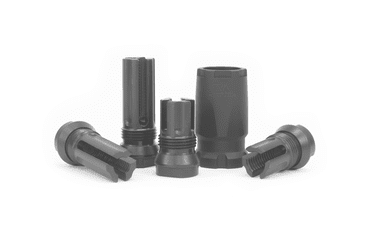 Image of Breek Arms 3FO AR15 Flash Hider Outside Threaded, Black, .30, 5/8x24 Thread, BRK4025