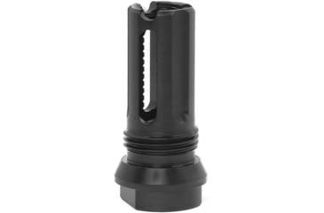 Image of Breek Arms 3FO-C Flash Hider Cage Style Outside Threaded Muzzle Device, 9mm Luger, 1/2x28 Thread, Black, BRK4042