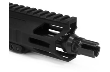 Image of Breek Arms 3FO-S Flash Hider Short Outside Threaded Muzzle Device, 9mm Luger, 1/2x28 Thread, Black, BRK4036