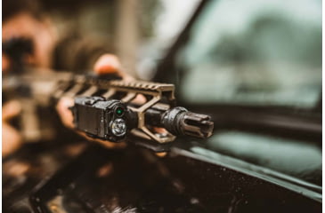 Image of Breek Arms 3FO-S Flash Hider Short Outside Threaded Muzzle Device, 9mm Luger, 1/2x28 Thread, Black, BRK4036