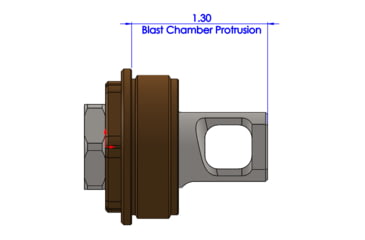Image of Breek Arms Plan B System Echo Single Port Brake