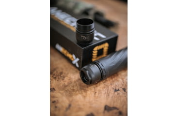 Image of Breek Arms Breek-LOK 3QD Quick Detach Suppressor Mount, 1.375x24 TPI HUB Assembly, Titanium, Black, BRK4300