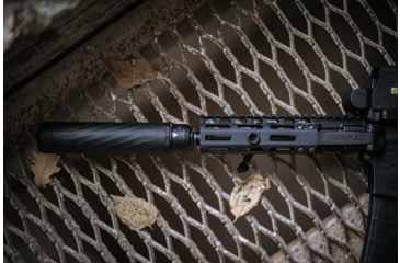 Image of Breek Arms Breek-LOK 3QD Quick Detach Suppressor Mount, 1.375x24 TPI HUB Assembly, Titanium, Black, BRK4300