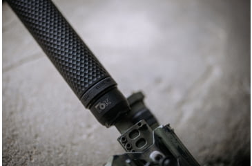 Image of Breek Arms Breek-LOK 3QD Quick Detach Suppressor Mount, 1.375x24 TPI HUB Assembly, Titanium, Black, BRK4300