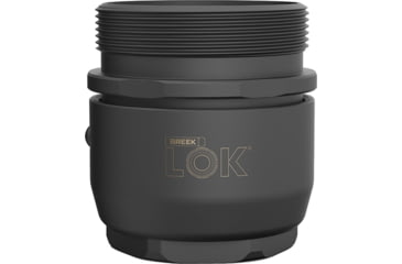 Image of Breek Arms Breek-LOK 3QD Quick Detach Suppressor Mount, 1.375x24 TPI HUB Assembly, Titanium, Black, BRK4300