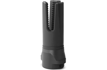 Image of Breek Arms Breek-LOK Muzzle Devices Triplet Flash Hider, .30 Carbine, M14x1 LH, Nitride, Black, BRK4117
