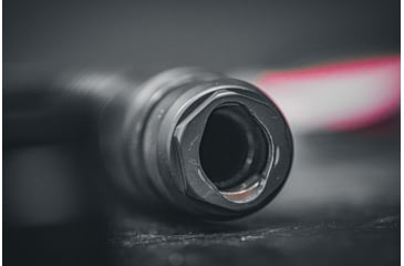 Image of Breek Arms Breek-LOK Quick Attach Suppressor Mount 1.375x24, TPI HUB Assembly Titanium, Black, BRK4100